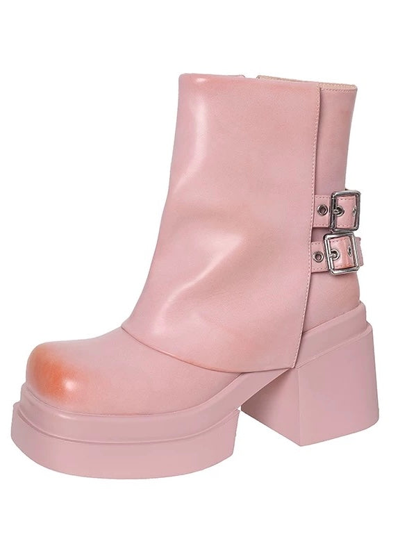 Barbie Pink Spicy & Sweet Ankle Boots, view 4