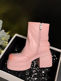 Barbie Pink Spicy & Sweet Ankle Boots, view 5