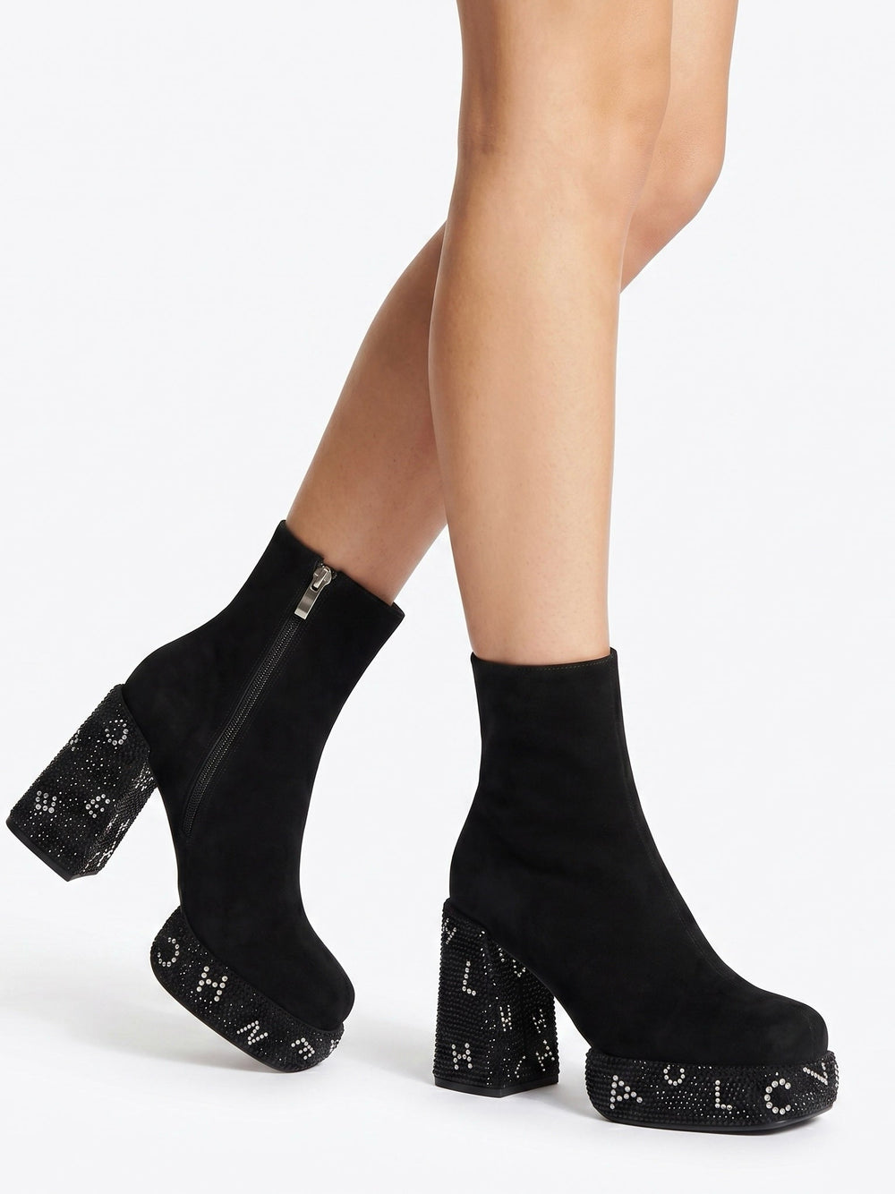 Midnight Sparkle Statement Pumps