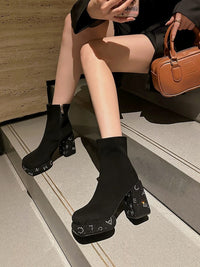 Midnight Sparkle Statement Pumps, view 5