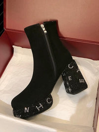Midnight Sparkle Statement Pumps, view 3